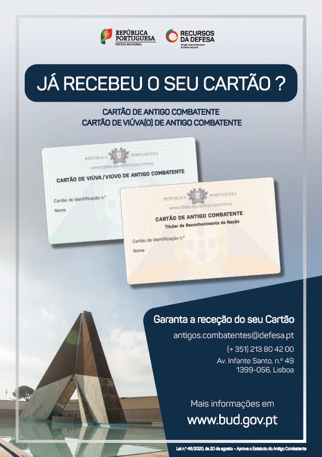 Imagem Cartão de Antigo Combatente