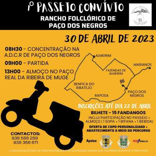 Imagem 1º Passeio Convívio Rancho Folclórico de Paço dos Negros