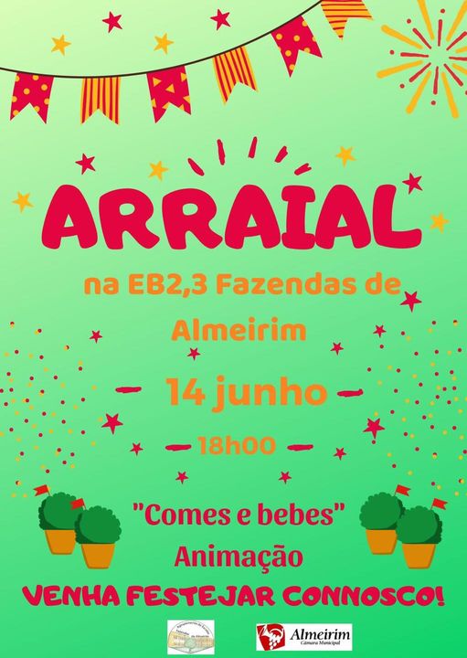 Imagem Arraial na EB 2, 3, de Fazendas de Almeirim