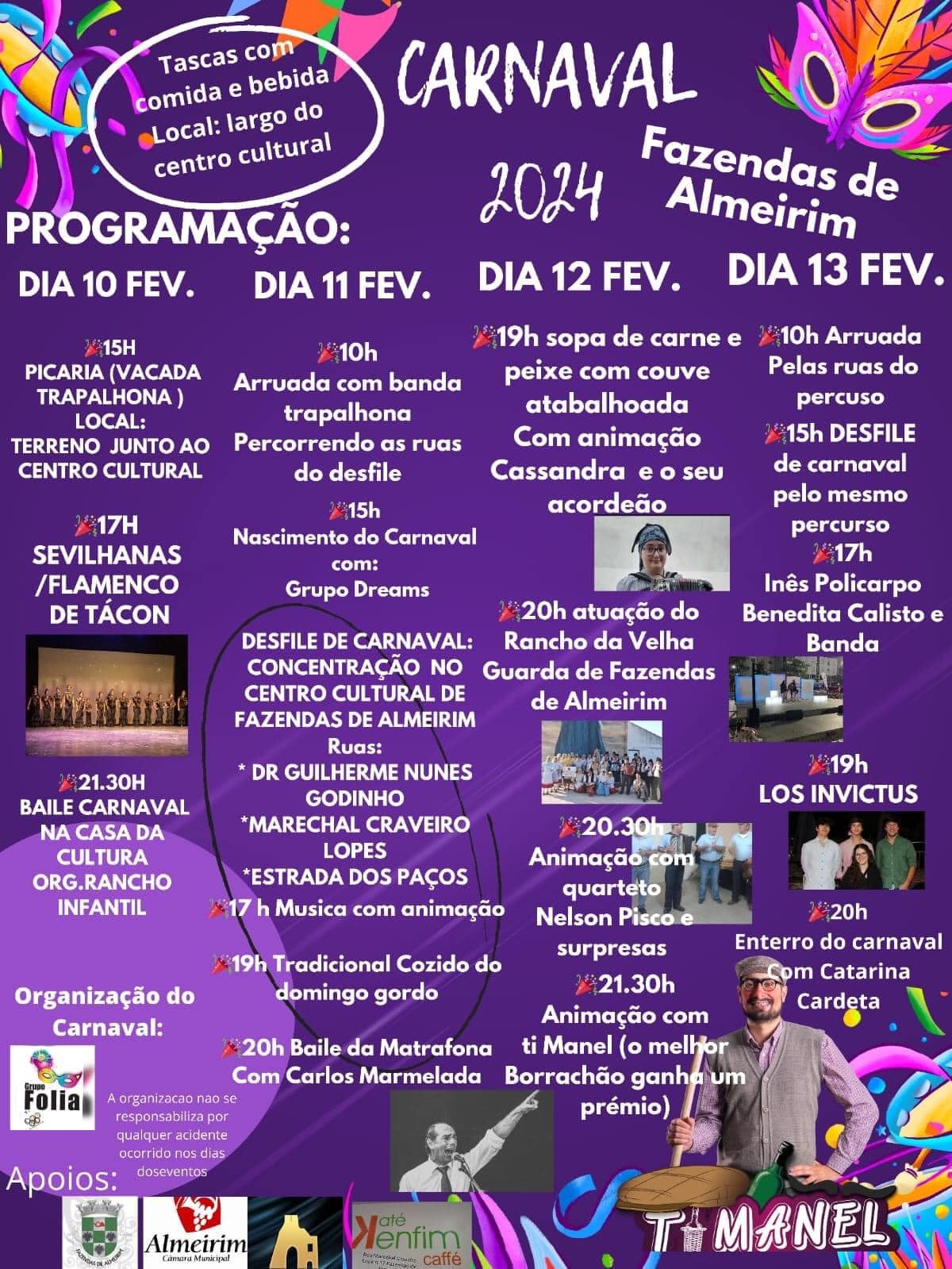 Imagem Carnaval em Fazendas de Almeirim 2024