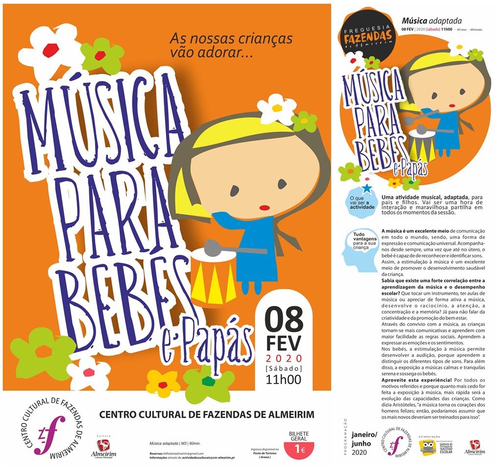 Imagem Música para Bebés e Papás