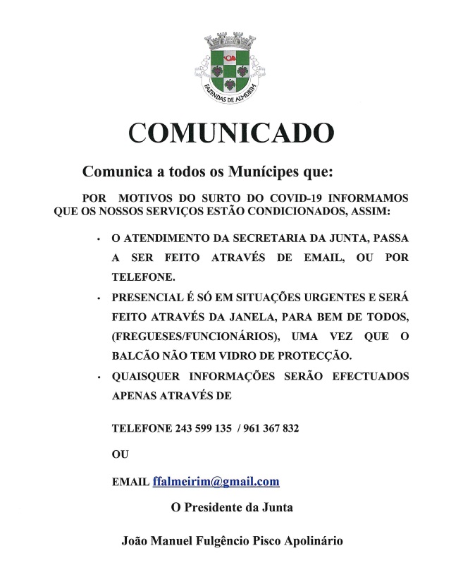 Imagem Comunicado