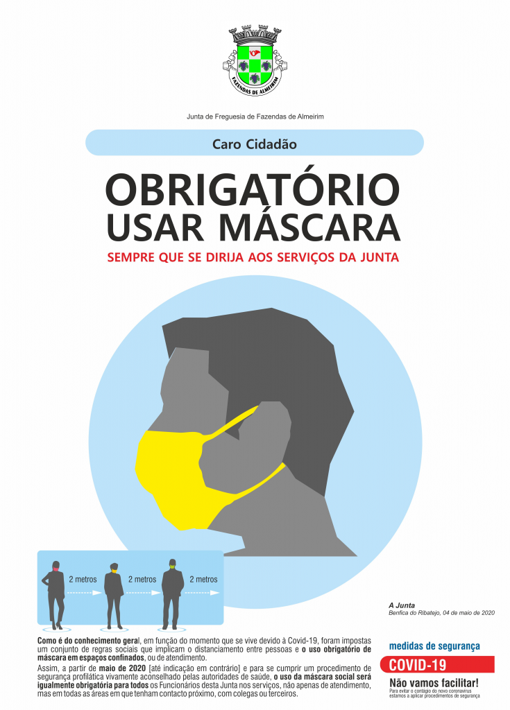 Imagem Obrigatório Usar Máscara