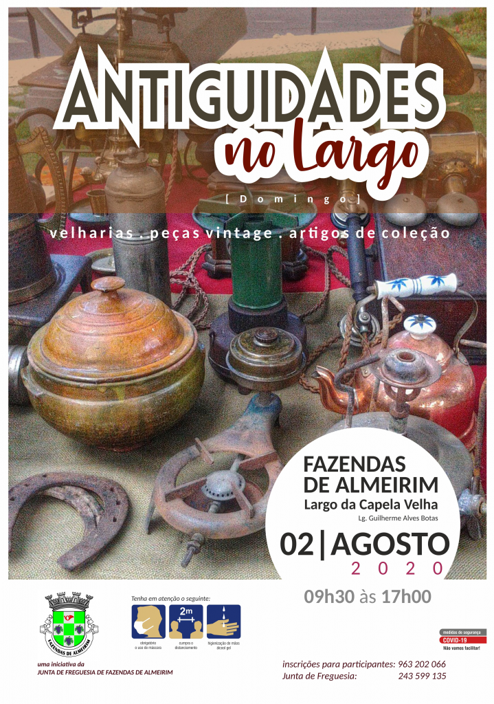 Imagem Antiguidades no Largo - 2 de agosto 2020